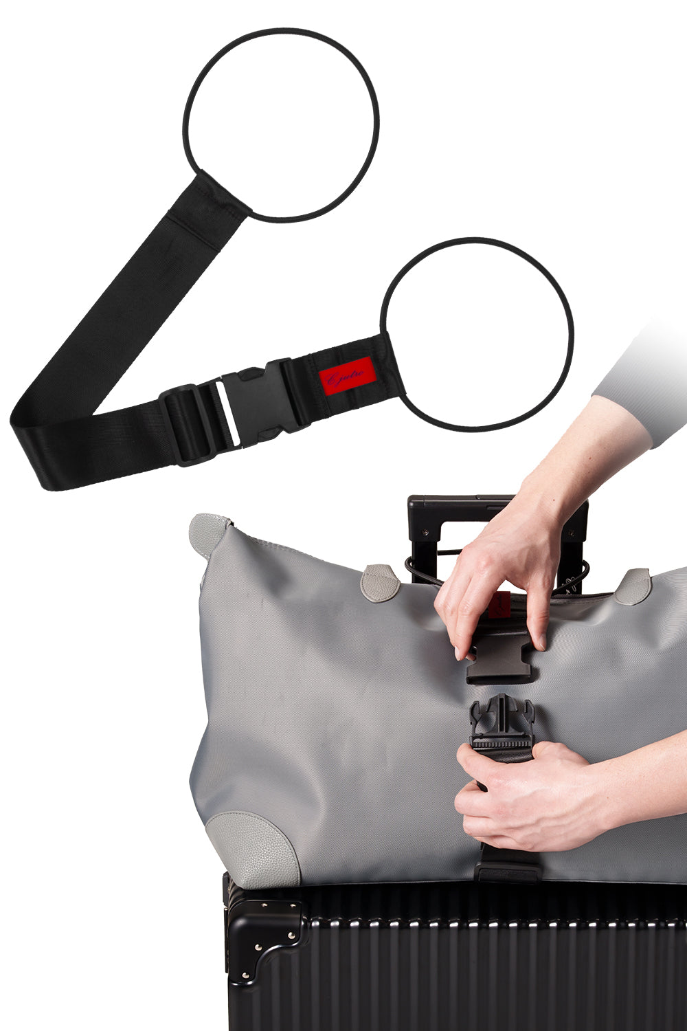 【整理収納アドバイザー監修】 荷物固定ベルト 旅行便利グッズ キャリーケース バンド ベルト 旅行用品 バッグとめるベルト 荷物 固定ベルト