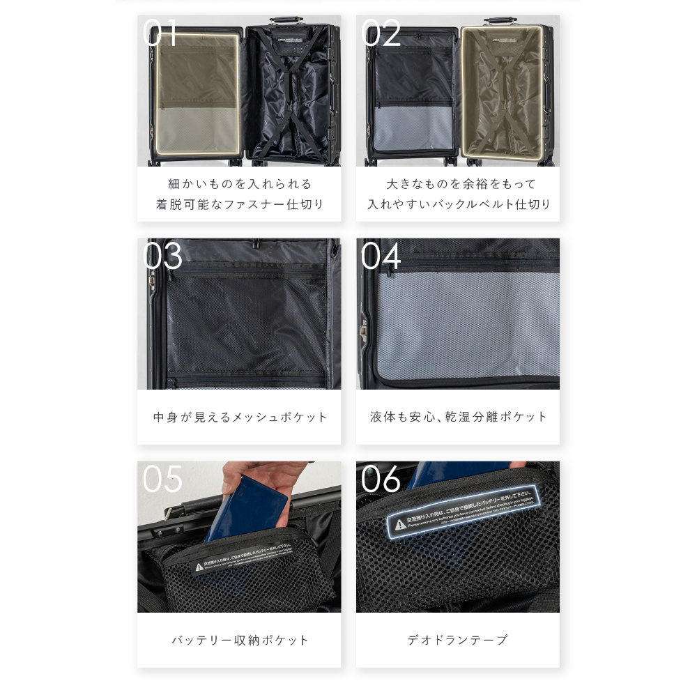 【記録級スーツケース、遂に進化】Classica NEO2 スーツケース キャリーケース 機内持ち込み キャリーバッグ ロック付きキャスター 着脱可能キャスター